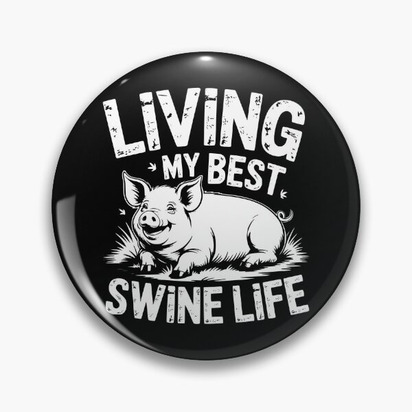 Item preview, Living My Best Swine Life designed and sold by theartfulaspie.