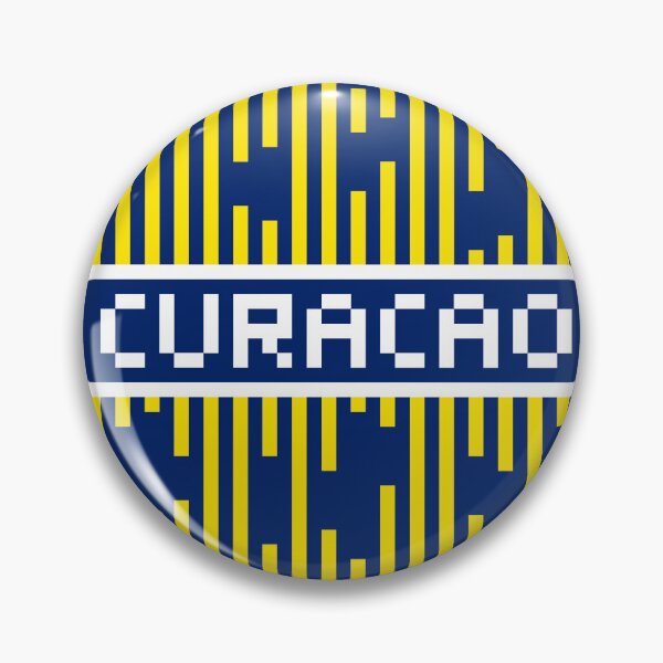 Item preview, CURACAO — Curacao Soccer & Flag Pride Gift | Retro Pixel Art Word designed and sold by Mouremandier.
