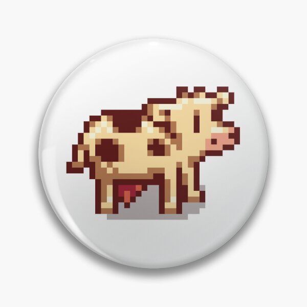 Item preview, Stardew Valley stickers - cow designed and sold by Stardewwlove.