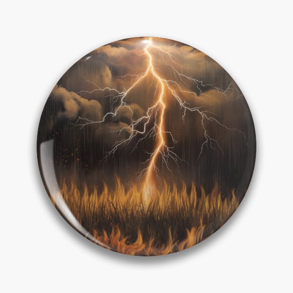 Item preview, The wrath of heaven. The meeting of the elements. designed and sold by MyHappyArtShop.