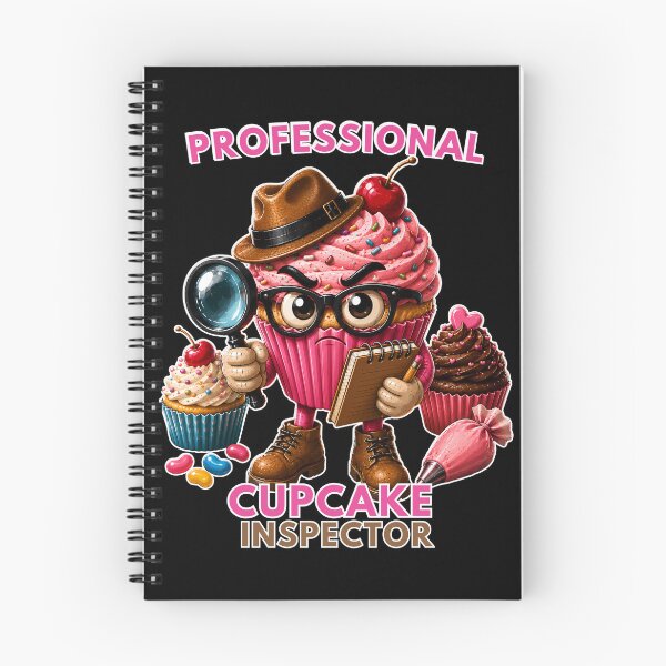 Item preview, Professional Cupcake Inspector – Funny Baking Detective Design designed and sold by PXEpic.