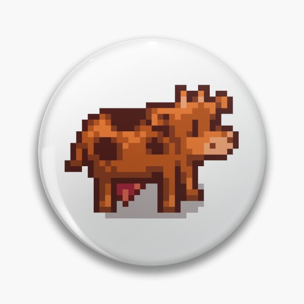 Item preview, Stardew Valley stickers - cow designed and sold by Stardewwlove.