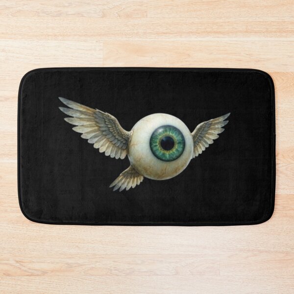 Item preview, Surreal Flying Eyeball with Wings Art designed and sold by dragonmotor7.