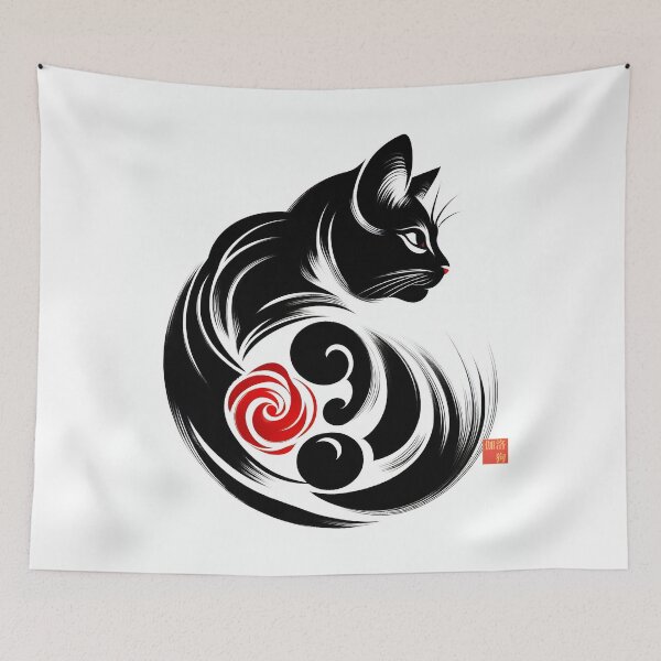 Item preview, GALOGO - The Ink Spirit Collection – Crimson Moon Spiral designed and sold by GALOGO – Art for Sighthounds & Animal Welfare.