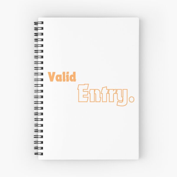 Item preview, Valid entry. designed and sold by ArtistTejal.