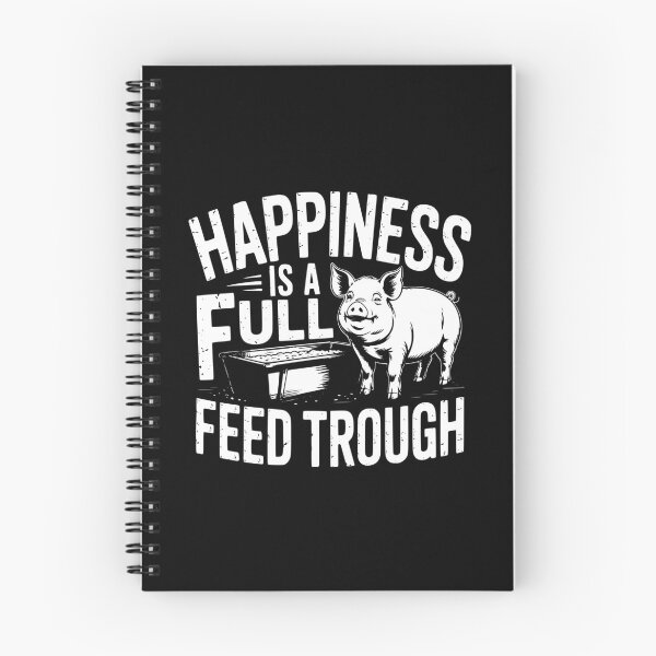 Item preview, Happiness Is A Full Feed Trough designed and sold by theartfulaspie.