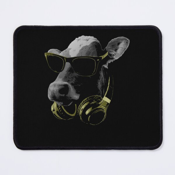 Item preview, Chill Cow Sunglasses Headphones Music Lover designed and sold by marke770.