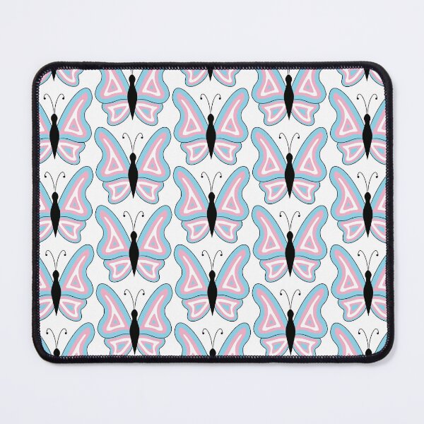 Item preview, Trans Pride butterflies designed and sold by Celeste Bocchicchio-Chaudhri.