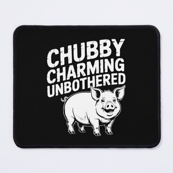 Item preview, Chubby Charming Unbothered designed and sold by theartfulaspie.