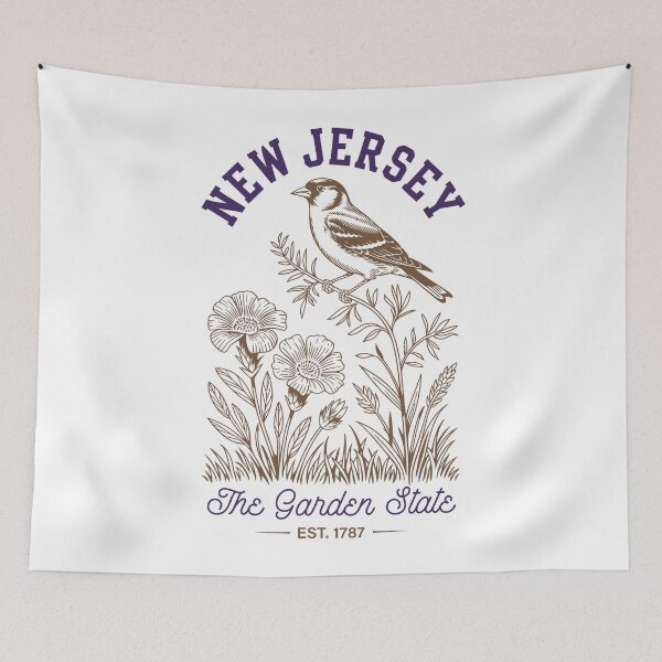 Item preview, New Jersey The Garden State designed and sold by Whereiskim.
