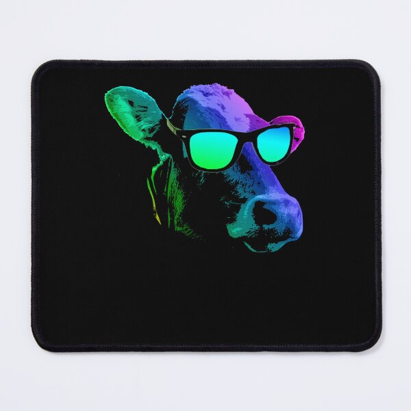 Item preview, Colorful Cow Sunglasses Pop Art Design designed and sold by marke770.