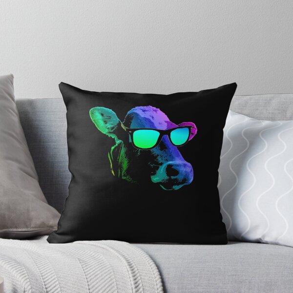 Item preview, Colorful Cow Sunglasses Pop Art Design designed and sold by marke770.