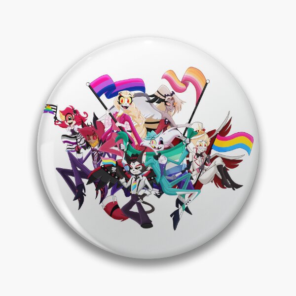 Item preview, Pride Hazbin group designed and sold by Artsydragongal.