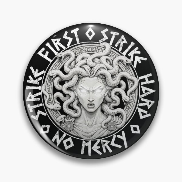 Item preview, Medusa - Strike First Strike Hard No Mercy designed and sold by Candywrap Studio.
