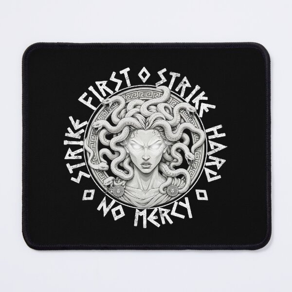 Item preview, Medusa - Strike First Strike Hard No Mercy designed and sold by Candywrap Studio.