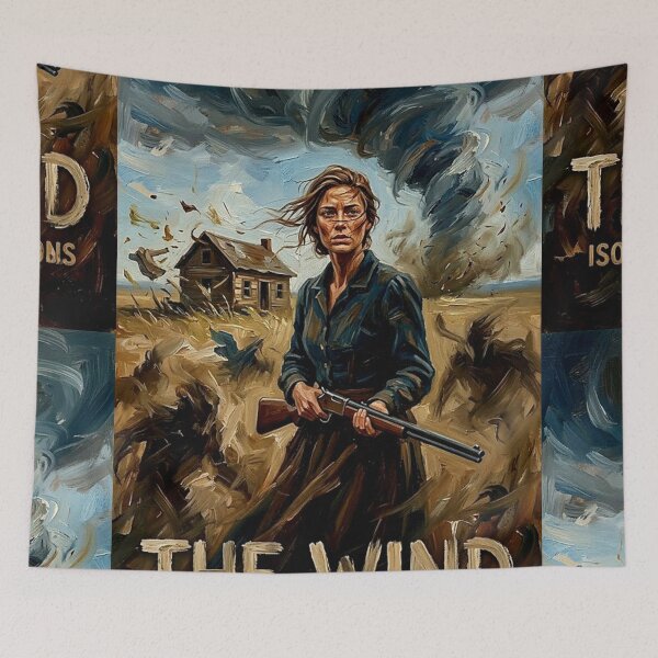 Item preview, Isolation Breeds Demons – The Wind Fine Art Print designed and sold by Art's Diner.