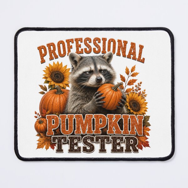 Item preview, Professional Pumpkin Tester Raccoon designed and sold by HippyRikky.