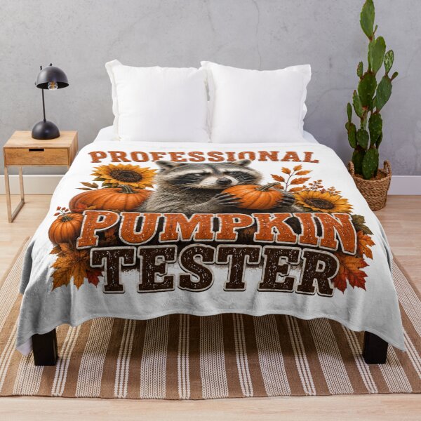 Item preview, Professional Pumpkin Tester Raccoon designed and sold by HippyRikky.