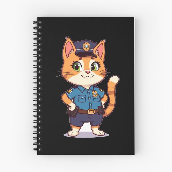 Item preview, Funny Police Officer Cat - Meow Enforcement Cop Meme designed and sold by Wild Horizon Studio.