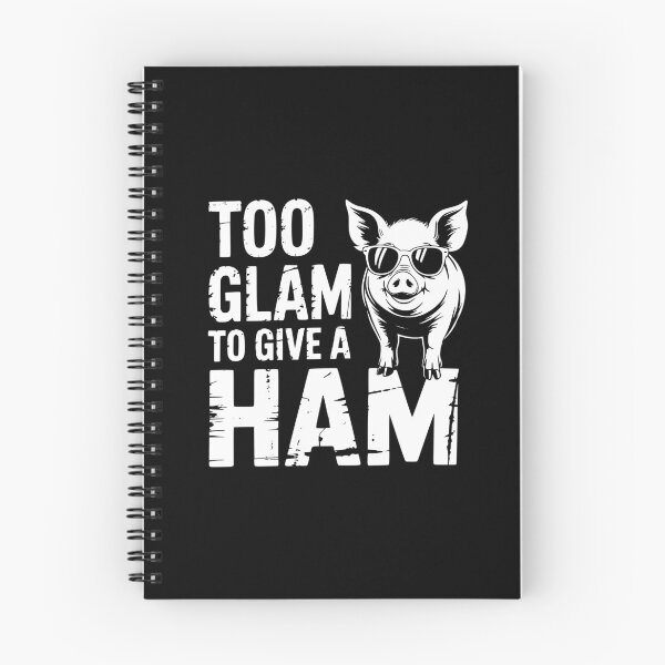 Item preview, Too Glam To Give A Ham designed and sold by theartfulaspie.