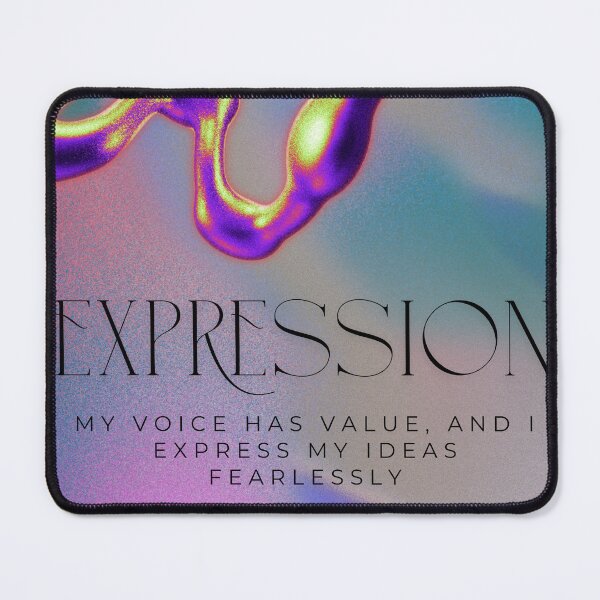 Item preview, Expression My Voice Has Value Affirmation Print designed and sold by SoftStudioDesigns.