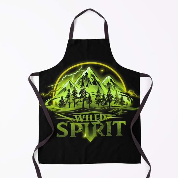 Item preview, Wild Spirit Mountain Forest Neon Nature Adventure Design designed and sold by DervoTeck2767.
