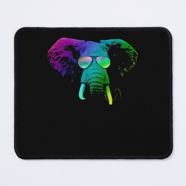 Item preview, Cool Elephant with Sunglasses Vibrant Splash Art designed and sold by marke770.
