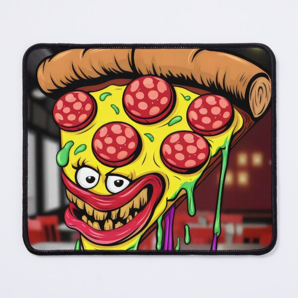 Item preview, Animated pizza. designed and sold by MyHappyArtShop.