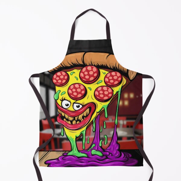Item preview, Animated pizza. designed and sold by MyHappyArtShop.