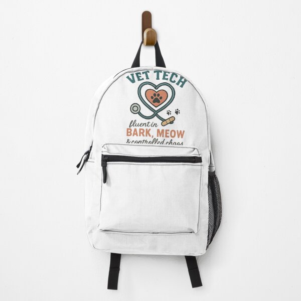 Item preview, Vet Tech Fluent in Bark Meow and Controlled Chaos — Funny Veterinary Technician Gift designed and sold by EXATEES  ⭐⭐⭐⭐⭐.