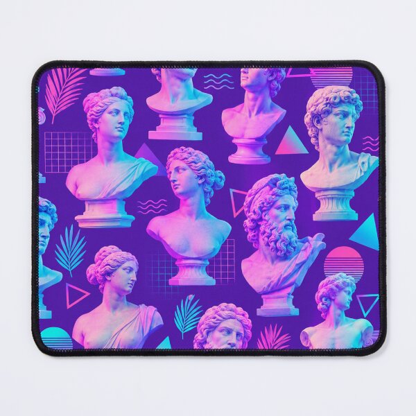 Item preview, Neon Classical Statues Pattern designed and sold by Owcomm.
