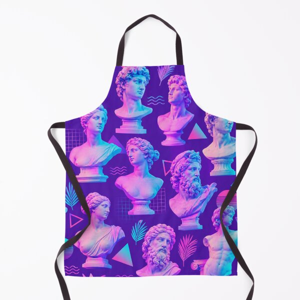 Item preview, Neon Classical Statues Pattern designed and sold by Owcomm.