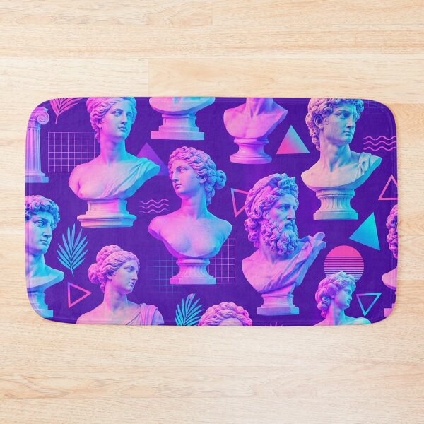 Item preview, Neon Classical Statues Pattern designed and sold by Owcomm.