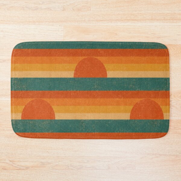 Item preview, Retro Sunset Horizon Pattern designed and sold by Owcomm.