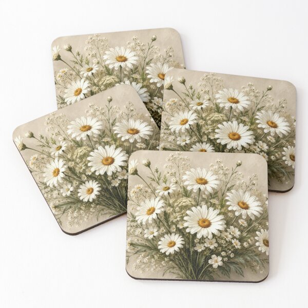 Item preview, Daisy flowers  designed and sold by ArtbyValks.