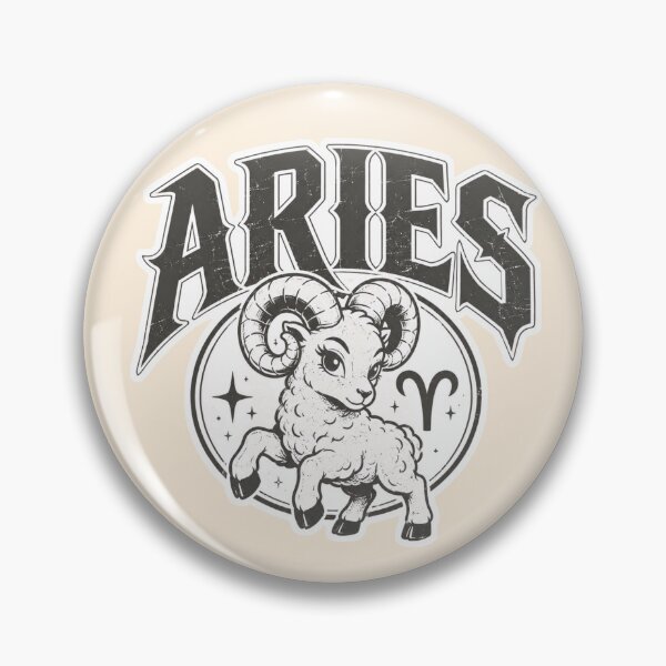 Item preview, Aries Zodiac Ram Vintage Astrology Design | Retro Horoscope Gift for Aries Astrology Lovers designed and sold by TheStephanieRome.