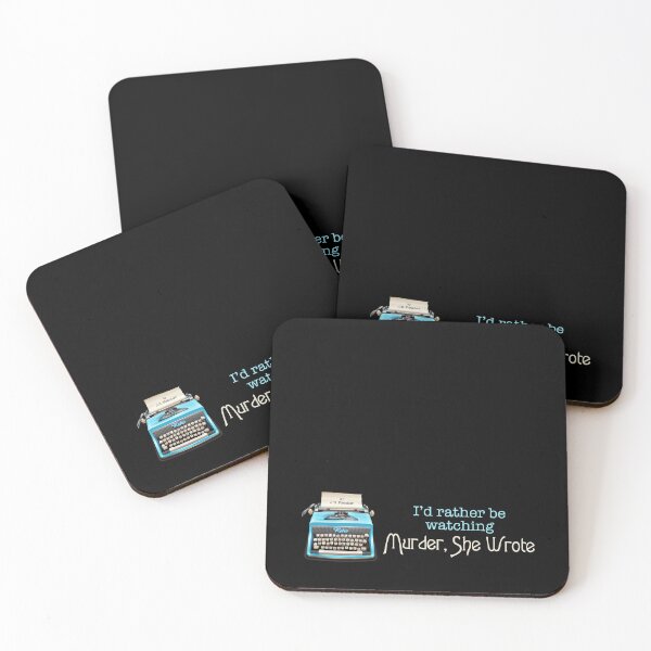 Item preview, I’d Rather Be Watching… (Blue on Black) designed and sold by PawsitiveMum3.