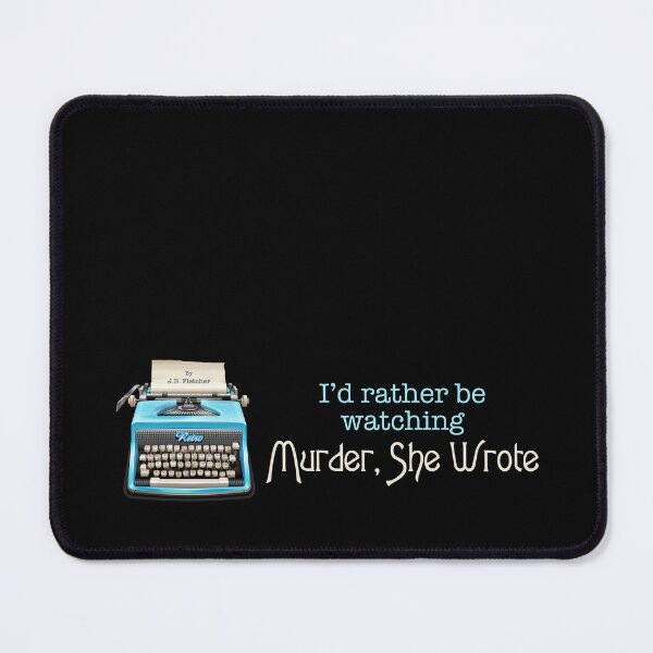 Item preview, I’d Rather Be Watching… (Blue on Black) designed and sold by PawsitiveMum3.