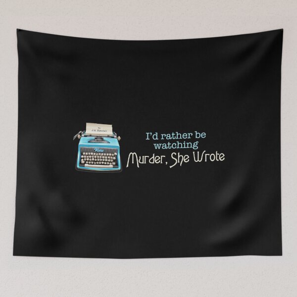 Item preview, I’d Rather Be Watching… (Blue on Black) designed and sold by PawsitiveMum3.