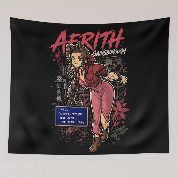 Artikelvorschau, Retro – Aerith Gainsborough entworfen und verkauft von superhetero.