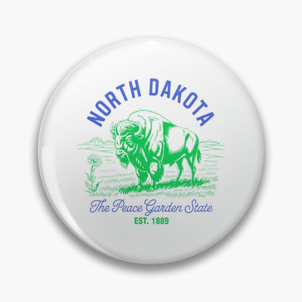 Item preview, North Dakota The Peace Garden State designed and sold by Whereiskim.