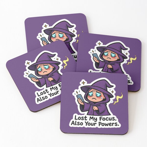 Item preview, Lost My Focus Also Your Powers Crying Witch Phone Funny Design designed and sold by BooDesignStudio.