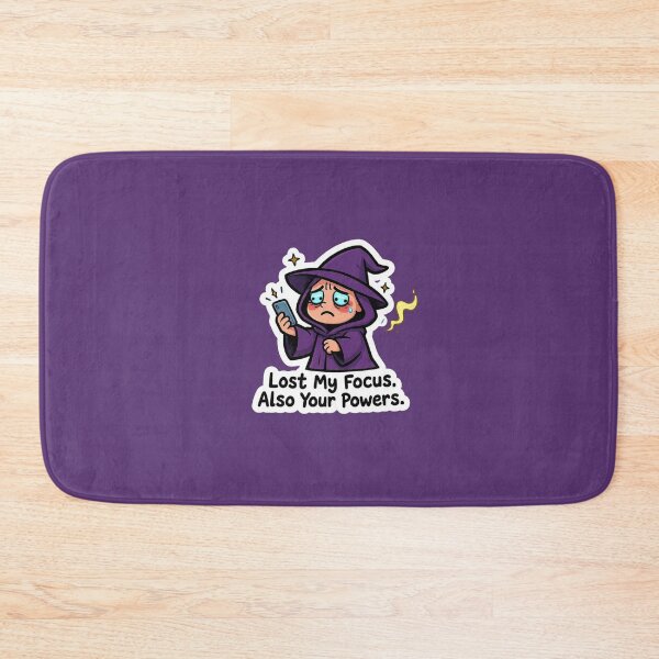 Item preview, Lost My Focus Also Your Powers Crying Witch Phone Funny Design designed and sold by BooDesignStudio.