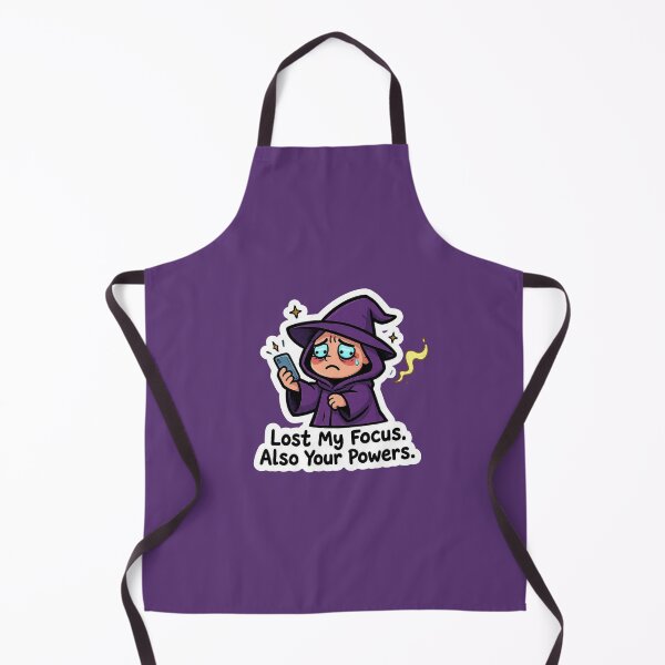 Item preview, Lost My Focus Also Your Powers Crying Witch Phone Funny Design designed and sold by BooDesignStudio.