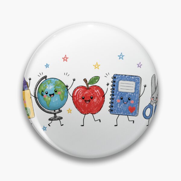 Item preview, Teacher Back To School Cute School Supplies Heritage Graphic designed and sold by VGAfanatic.
