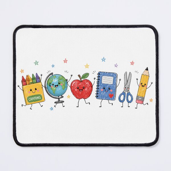 Item preview, Teacher Back To School Cute School Supplies Heritage Graphic designed and sold by VGAfanatic.
