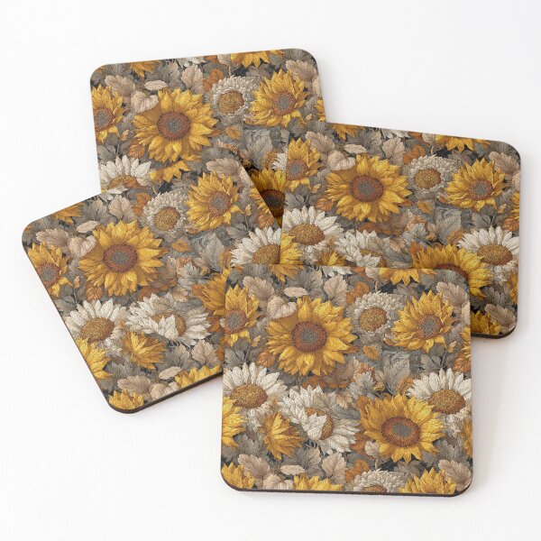 Item preview, Soft Sunflower Print  - Birth Flower Pattern - Best Gifts For Dad designed and sold by RoyalStarsPatts.
