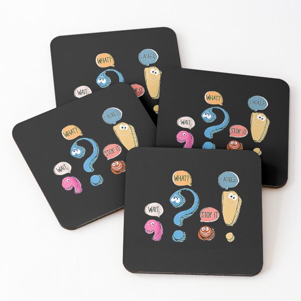 Item preview, Funny Punctuation Pals Grammar Cartoon Teacher Gift designed and sold by Methahshop.