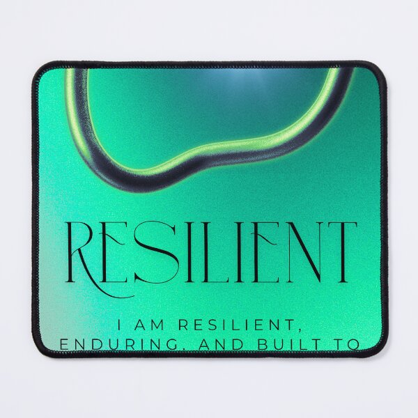 Item preview, Resilient Built to Survive Any Storm Affirmation Print designed and sold by SoftStudioDesigns.