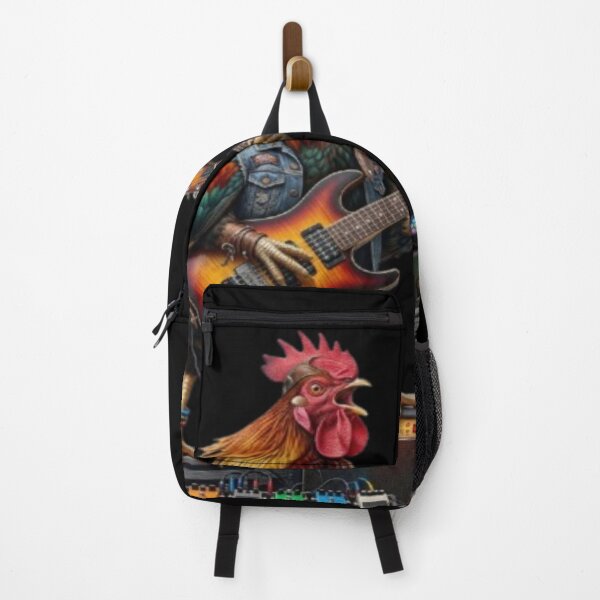 Item preview, Rock Star Rooster Playing Electric Guitar designed and sold by DailySparks.